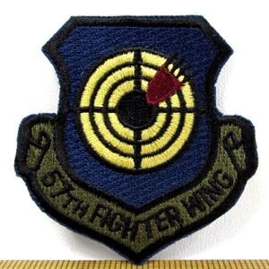 Post Vietnam War USAF US Air Force 57th Fighter Weapons Wing Patch